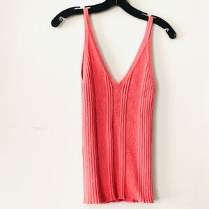 Coral Knit Tank
